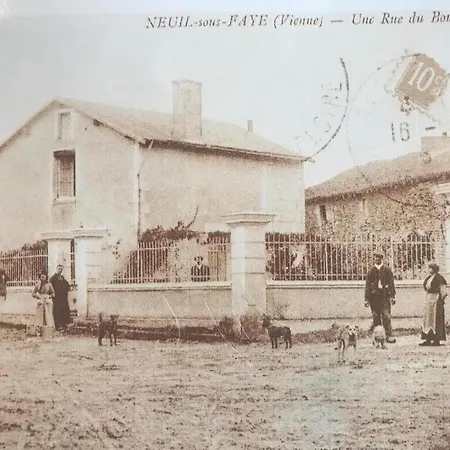 Dom wakacyjny En Pierre Du Xixe Avec Jardin En Poitou - Fr-1-381-636 Nueil-sous-Faye