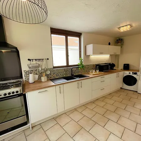 En Pierre Du Xixe Avec Jardin En Poitou - Fr-1-381-636 *